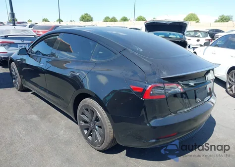 2023 Tesla Model 3 Rear-Wheel Drive из США, поврежденный, VIN 5YJ3E1EAXPF675985
